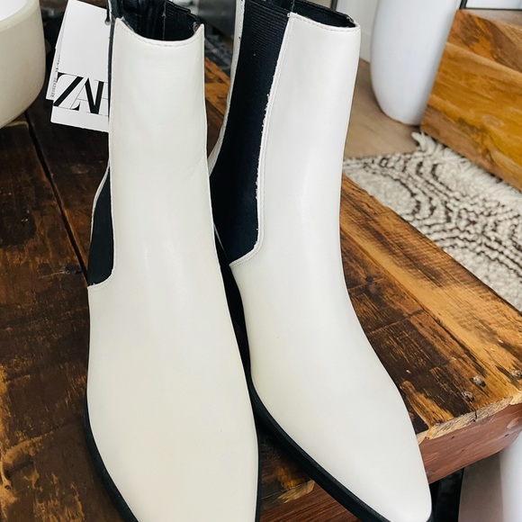 Zara white boots - Picture 2 of 7